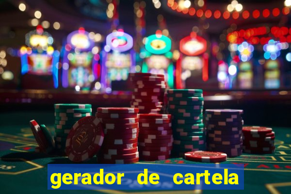 gerador de cartela bingo 1 a 75